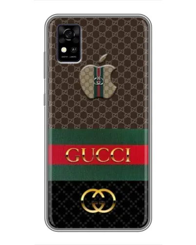 Чехол для ZTE Blade A31 с картинкой «Gucci — брендированный десерт»