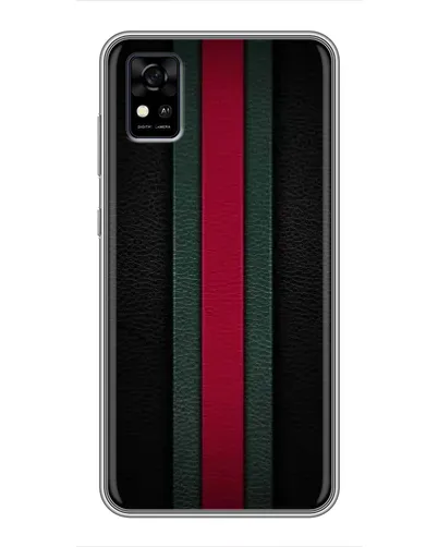 Чехол для ZTE Blade A31 с картинкой «Gucci — неоновая линия»