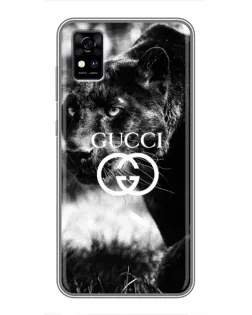 Чехол для ZTE Blade A31 с картинкой «Gucci — дикая природа»