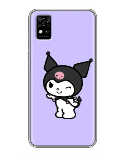 Чехол для ZTE Blade A31 с картинкой «Классическая Kuromi» Чехол для ZTE Blade A31 с картинкой «Классическая Kuromi»
