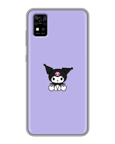 Чехол для ZTE Blade A31 с картинкой «Kuromi — фиолетовый минимализм» Чехол для ZTE Blade A31 с картинкой «Kuromi — фиолетовый минимализм»