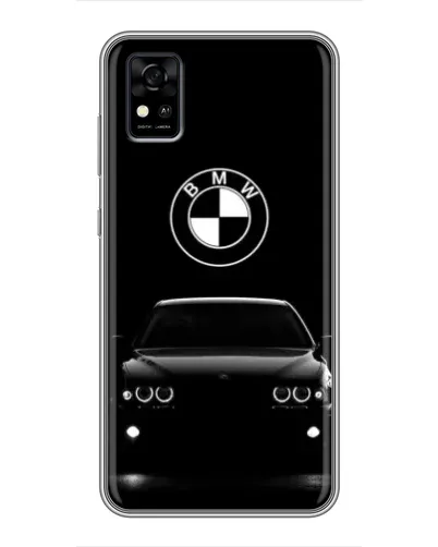 Чехол для ZTE Blade A31 с картинкой «BMW — взгляд из темноты»