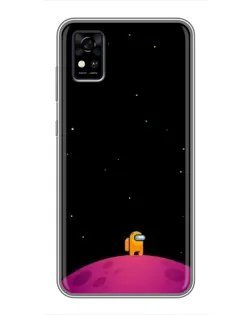 Чехол для ZTE Blade A31 с картинкой «Одинокий герой на планете» Чехол для ZTE Blade A31 с картинкой «Одинокий герой на планете»