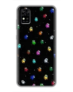 Чехол для ZTE Blade A31 с картинкой «Экипаж Among Us» Чехол для ZTE Blade A31 с картинкой «Экипаж Among Us»