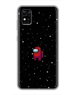 Чехол для ZTE Blade A31 с картинкой «Красный Among Us» Чехол для ZTE Blade A31 с картинкой «Красный Among Us»