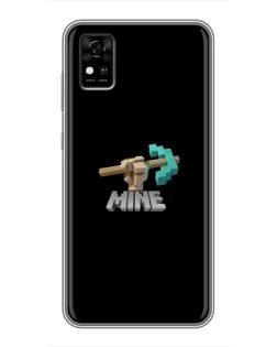Чохол для ZTE Blade A31 з картинкою «Алмазне кайло»