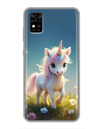 Чехол для ZTE Blade A31 с картинкой «Единорог на поляне» Чехол для ZTE Blade A31 с картинкой «Единорог на поляне»