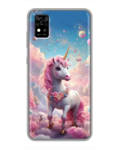 Чехол для ZTE Blade A31 с картинкой «Единорог среди облаков» Чехол для ZTE Blade A31 с картинкой «Единорог среди облаков»