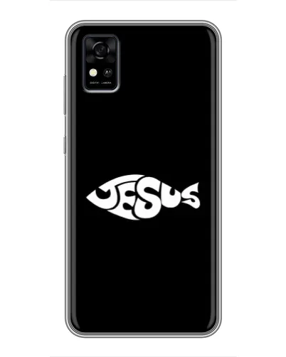 Чехол для ZTE Blade A31 с картинкой «Рыба Jesus» Чехол для ZTE Blade A31 с картинкой «Рыба Jesus»
