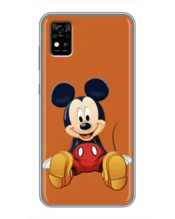 Чехол для ZTE Blade A31 с картинкой «Микки отдыхает»