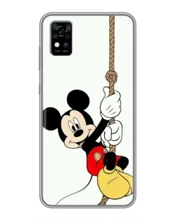 Чехол для ZTE Blade A31 с картинкой «Mickey на канате»