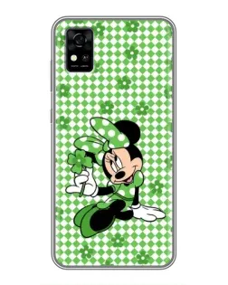 Чехол для ZTE Blade A31 с картинкой «Mickey в клетку»