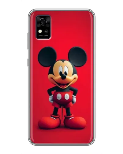 Чехол для ZTE Blade A31 с картинкой «Mickey в полный рост»