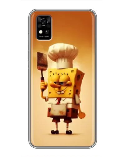 Чехол для ZTE Blade A31 с картинкой «Губка Боб повар» Чехол для ZTE Blade A31 с картинкой «Губка Боб повар»