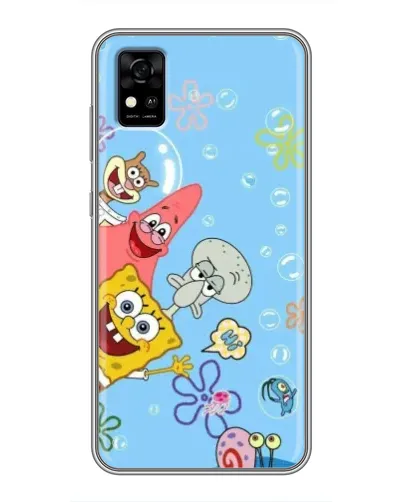 Чехол для ZTE Blade A31 с картинкой «Веселые пузырьки» Чехол для ZTE Blade A31 с картинкой «Веселые пузырьки»