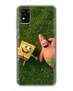 Чехол для ZTE Blade A31 с картинкой «Друзья на лужайке» Чехол для ZTE Blade A31 с картинкой «Друзья на лужайке»