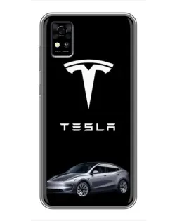 Чохол для ZTE Blade A31 з картинкою «Tesla Model Y» Чохол для ZTE Blade A31 з картинкою «Tesla Model Y»