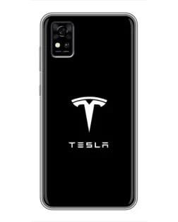 Чохол для ZTE Blade A31 з картинкою «Tesla White Logo» Чохол для ZTE Blade A31 з картинкою «Tesla White Logo»