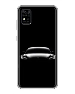 Чохол для ZTE Blade A31 з картинкою «Фари Tesla Night» Чохол для ZTE Blade A31 з картинкою «Фари Tesla Night»
