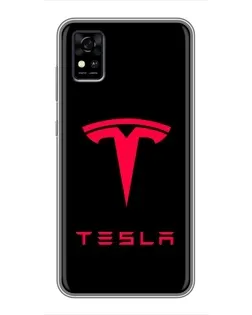 Чохол для ZTE Blade A31 з картинкою «Tesla Red Logo» Чохол для ZTE Blade A31 з картинкою «Tesla Red Logo»