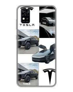 Чохол для ZTE Blade A31 з картинкою «Колаж Cybertruck Tesla» Чохол для ZTE Blade A31 з картинкою «Колаж Cybertruck Tesla»