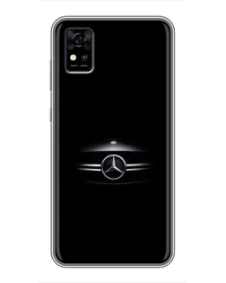 Чехол для ZTE Blade A31 с картинкой «Mercedes — абстрактные линии» Чехол для ZTE Blade A31 с картинкой «Mercedes — абстрактные линии»