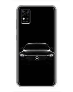Чехол для ZTE Blade A31 с картинкой «Mercedes Vision — концепт»