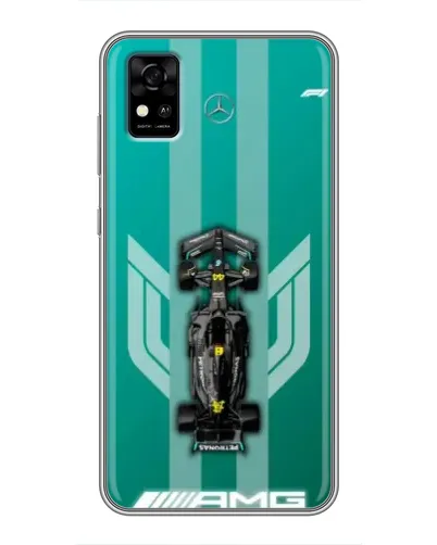 Чехол для ZTE Blade A31 с картинкой «Mercedes AMG Petronas»