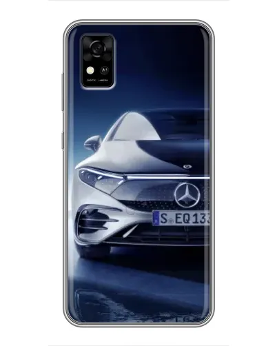 Чехол для ZTE Blade A31 с картинкой «Mercedes EQ — будущее»