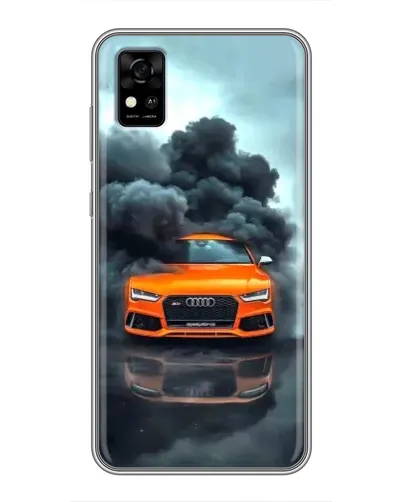 Чехол для ZTE Blade A31 с картинкой «Audi в облаках дыма» Чехол для ZTE Blade A31 с картинкой «Audi в облаках дыма»