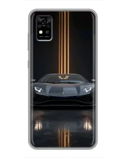 Чехол для ZTE Blade A31 с картинкой «Lamborghini золотые линии» Чехол для ZTE Blade A31 с картинкой «Lamborghini золотые линии»