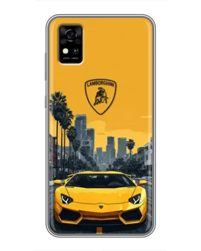 Чехол для ZTE Blade A31 с картинкой «Желтый Lamborghini город» Чехол для ZTE Blade A31 с картинкой «Желтый Lamborghini город»