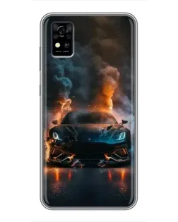 Чехол для ZTE Blade A31 с картинкой «Lamborghini дымная эстетика» Чехол для ZTE Blade A31 с картинкой «Lamborghini дымная эстетика»