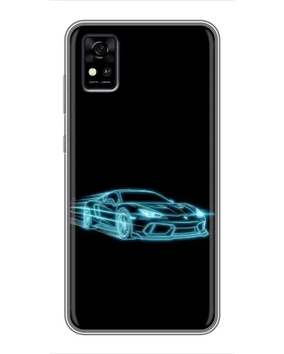 Чехол для ZTE Blade A31 с картинкой «Неоновый контур Lamborghini» Чехол для ZTE Blade A31 с картинкой «Неоновый контур Lamborghini»