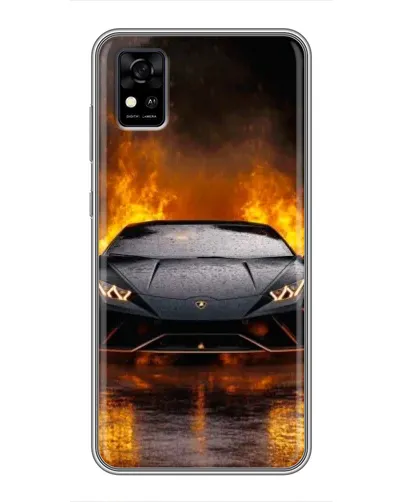 Чехол для ZTE Blade A31 с картинкой «Lamborghini в огне» Чехол для ZTE Blade A31 с картинкой «Lamborghini в огне»