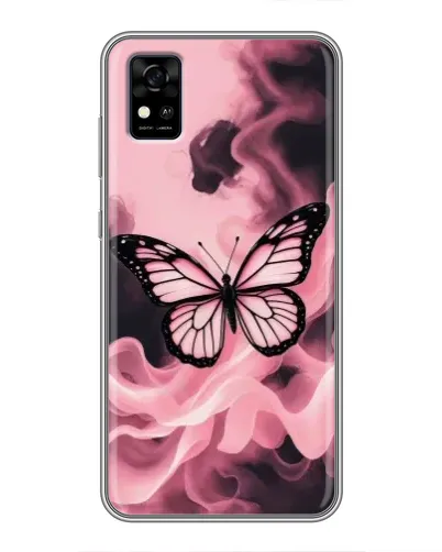 Чехол для ZTE Blade A31 с картинкой «Бабочка в дыму» Чехол для ZTE Blade A31 с картинкой «Бабочка в дыму»