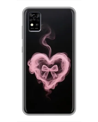 Чехол для ZTE Blade A31 с картинкой «Дымчатое сердце» Чехол для ZTE Blade A31 с картинкой «Дымчатое сердце»