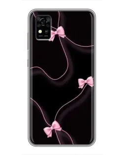 Чехол для ZTE Blade A31 с картинкой «Розовые ленты» Чехол для ZTE Blade A31 с картинкой «Розовые ленты»