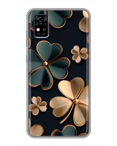 Чехол для ZTE Blade A31 с картинкой «Клевер в золоте» Чехол для ZTE Blade A31 с картинкой «Клевер в золоте»