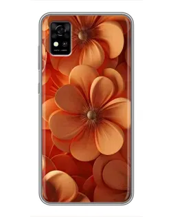 Чохол для ZTE Blade A31 з картинкою «Помаранчева макро квітка» Чохол для ZTE Blade A31 з картинкою «Помаранчева макро квітка»