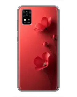Чохол для ZTE Blade A31 з картинкою «Макові суцвіття» Чохол для ZTE Blade A31 з картинкою «Макові суцвіття»