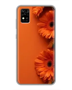 Чохол для ZTE Blade A31 з картинкою «Помаранчеві гербери» Чохол для ZTE Blade A31 з картинкою «Помаранчеві гербери»