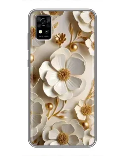 Чохол для ZTE Blade A31 з картинкою «Білі паперові квіти» Чохол для ZTE Blade A31 з картинкою «Білі паперові квіти»