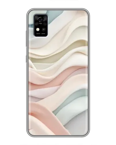 Чехол для ZTE Blade A31 с картинкой «Пастельные нежные волны» Чехол для ZTE Blade A31 с картинкой «Пастельные нежные волны»