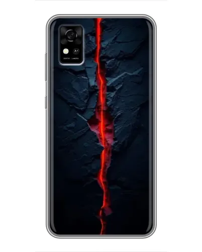 Чехол для ZTE Blade A31 с картинкой «Kрасная лавовая трещина» Чехол для ZTE Blade A31 с картинкой «Kрасная лавовая трещина»
