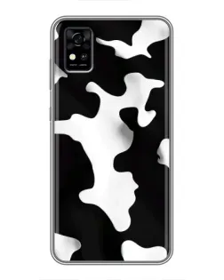 Чехол для ZTE Blade A31 с картинкой «Черно-белое пятно»