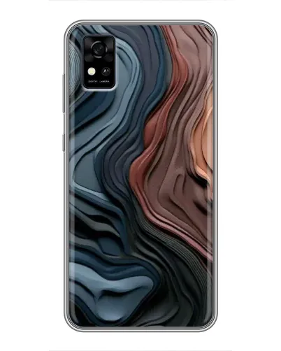 Чехол для ZTE Blade A31 с картинкой «Цветные волны каньона» Чехол для ZTE Blade A31 с картинкой «Цветные волны каньона»