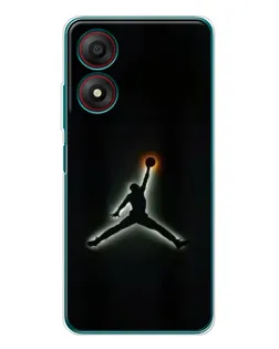Чехол для ZTE Blade A34 с картинкой «Jordan Gradient Logo» Чехол для ZTE Blade A34 с картинкой «Jordan Gradient Logo»