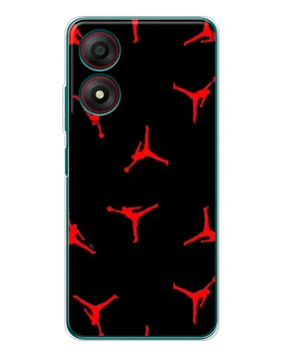 Чехол для ZTE Blade A34 с картинкой «Jordan Red Pattern» Чехол для ZTE Blade A34 с картинкой «Jordan Red Pattern»
