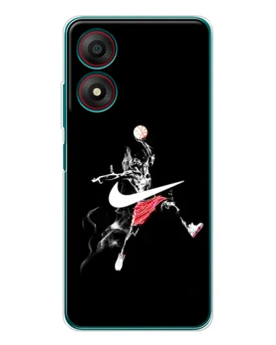 Чехол для ZTE Blade A34 с картинкой «Jordan Jumpman» Чехол для ZTE Blade A34 с картинкой «Jordan Jumpman»